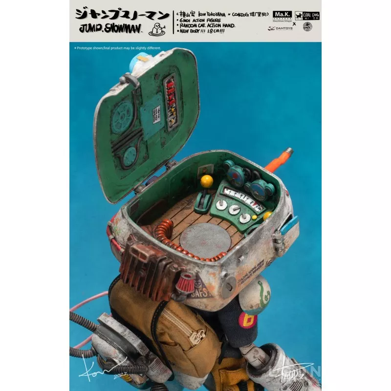 Jump Snowman Action Figure 1/12 Damtoys X Yokoyama X Coaldog CS022 1/12