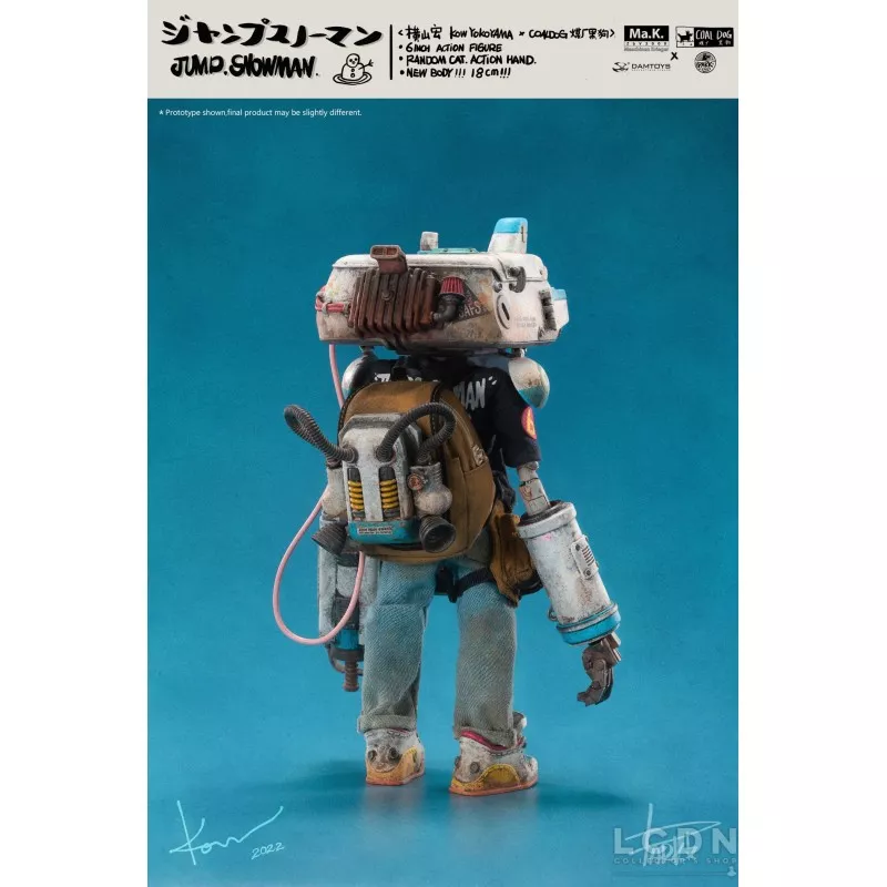 Jump Snowman Action Figure 1/12 Damtoys X Yokoyama X Coaldog CS022 1/12