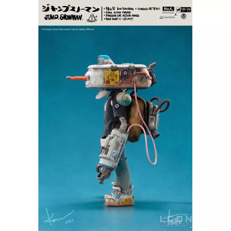 Jump Snowman Action Figure 1/12 Damtoys X Yokoyama X Coaldog CS022 1/12