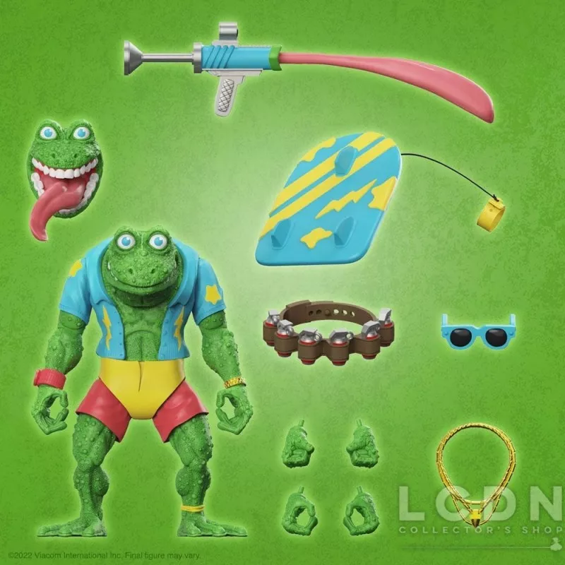 Les Tortues Ninja (Teenage Mutant Ninja Turtles) Action Figurine Ultimates Genghis Frog 18cm
