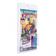 DC Comics Page Punchers Action Figurine & Comic Book Superman (Rebirth) 8cm