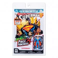 DC Comics Page Punchers Action Figurine & Comic Book Superman (Rebirth) 8cm