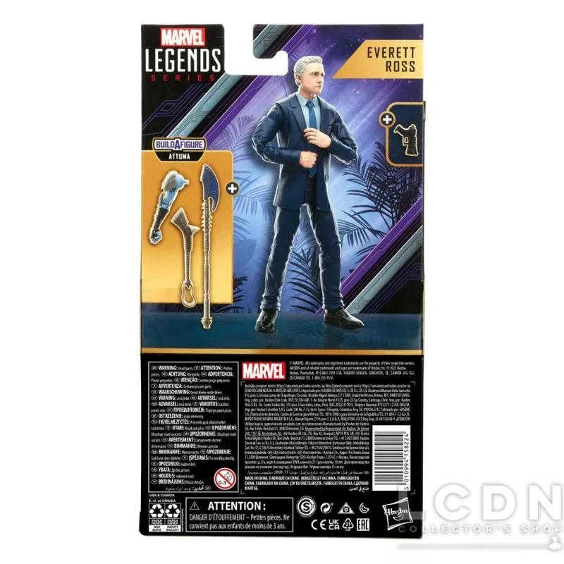 Black Panther Marvel Legends Series Action Figurine Attuma BAF : Everett Ross 15cm