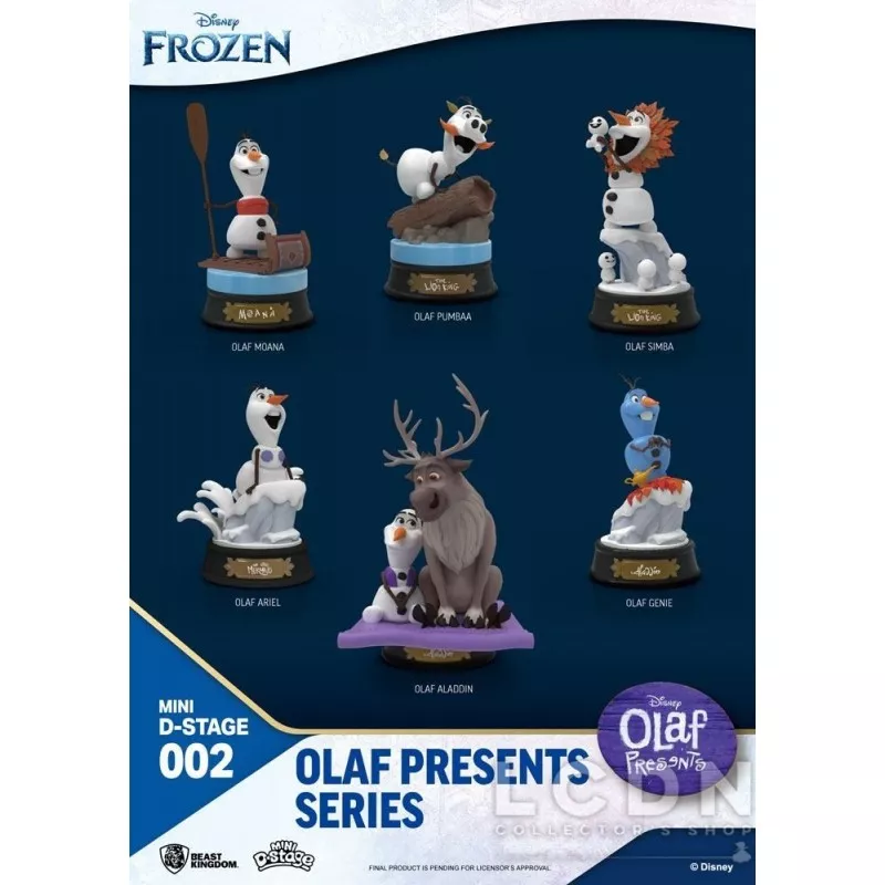 Disney - La reine des neiges : Mini peluche Olaf