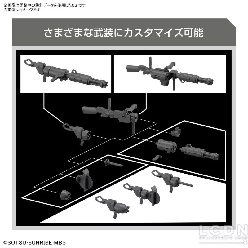 HG Gundam Model Kit 1/144 Expansion Parts Set For Demi Trainer