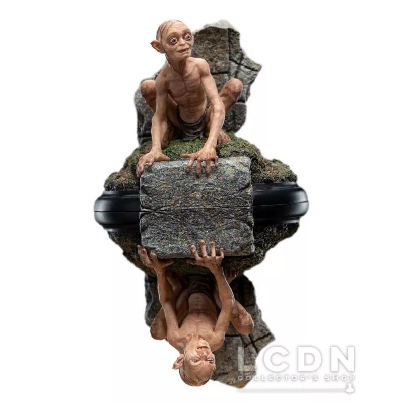 Lord of the Rings Statue Gollum &amp; Sméagol in Ithilien 11cm