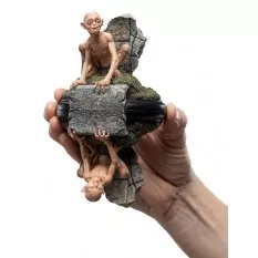 Lord of the Rings Statue Gollum & Sméagol in Ithilien 11cm