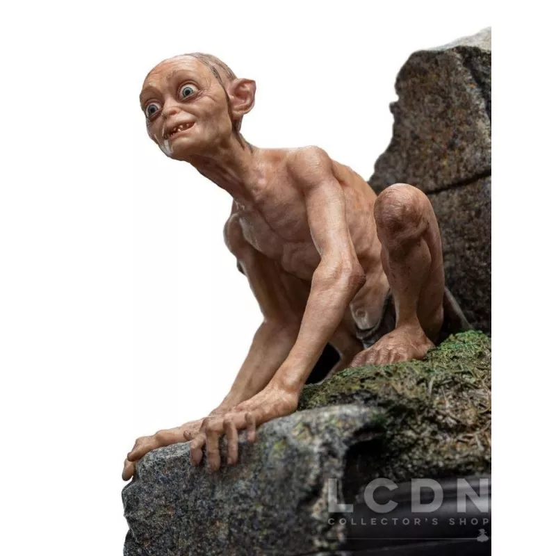 Lord of the Rings Statue Gollum &amp; Sméagol in Ithilien 11cm