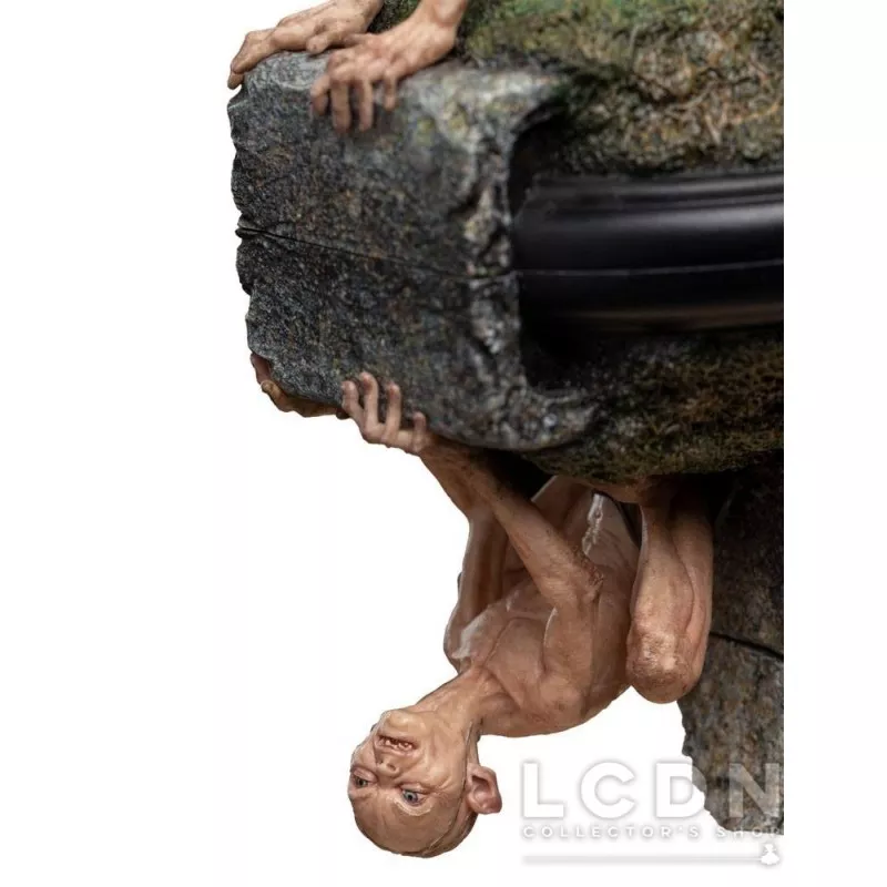 Lord of the Rings Statue Gollum &amp; Sméagol in Ithilien 11cm