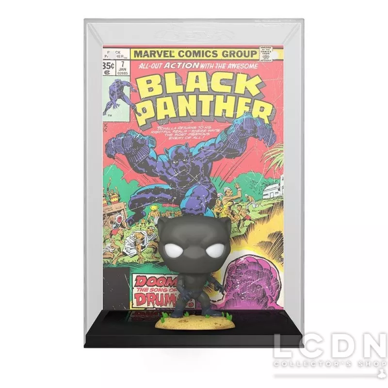 Marvel POP! Comic Cover Black Panther Vinyle Figurine 10cm N°18