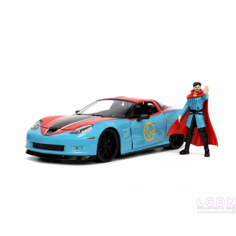 Avengers Marvel Doctor Strange &amp; 2006 Chevrolet Corvette Z06 1/24