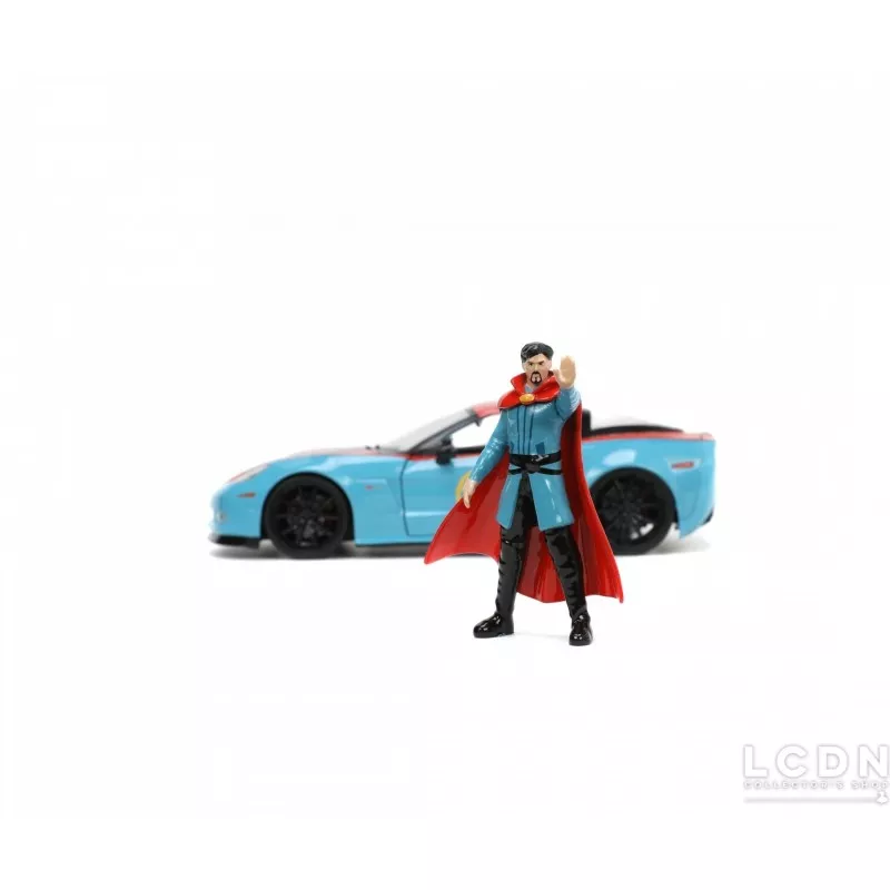 Avengers Marvel Doctor Strange &amp; 2006 Chevrolet Corvette Z06 1/24