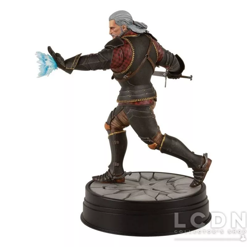 Witcher 3 Wild Hunt Statue Geralt Toussaint Tourney Armor 20cm