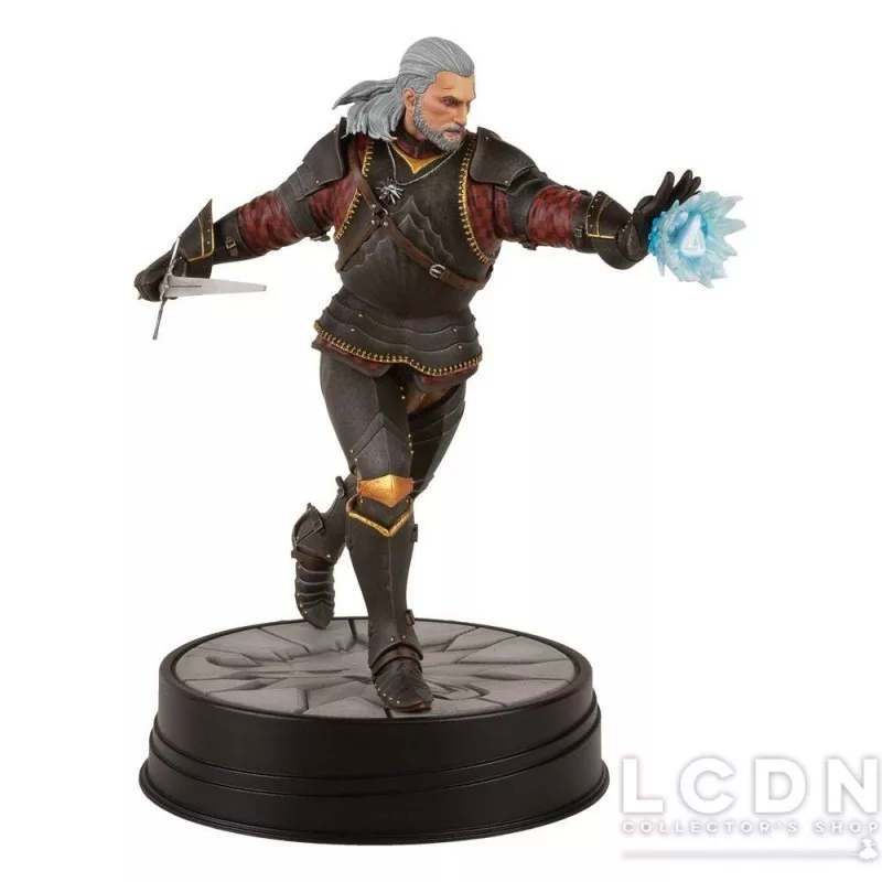 Witcher 3 Wild Hunt Statue Geralt Toussaint Tourney Armor 20cm