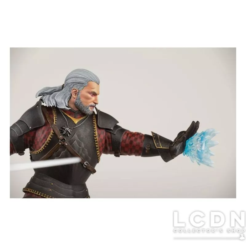 Witcher 3 Wild Hunt Statue Geralt Toussaint Tourney Armor 20cm