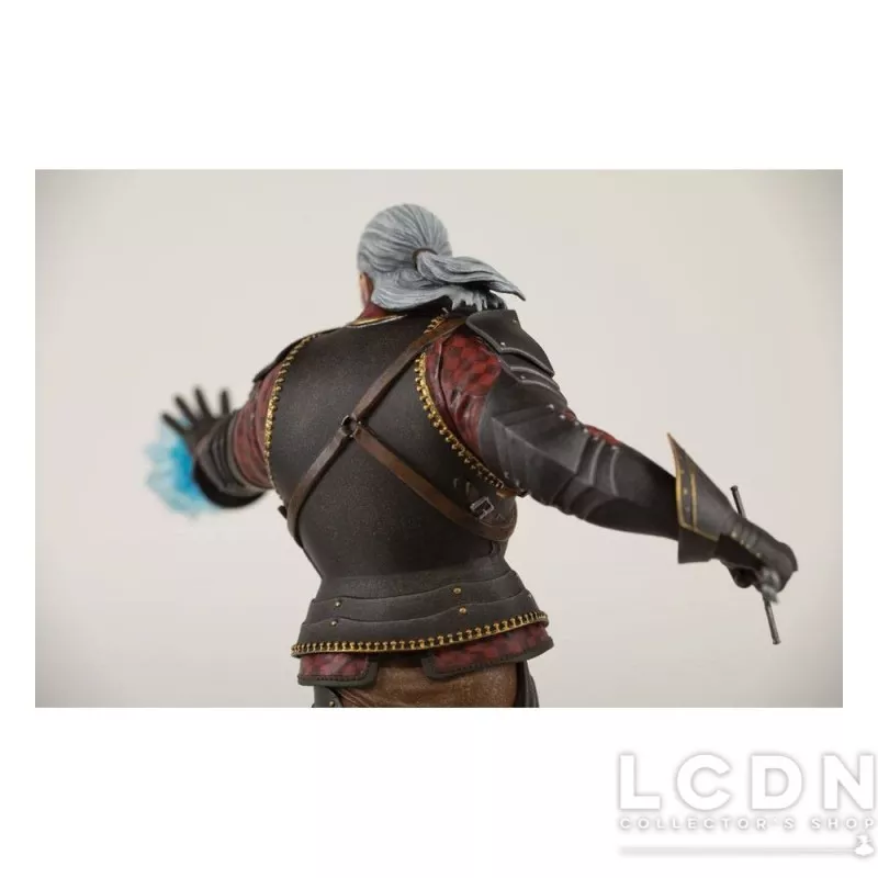 Witcher 3 Wild Hunt Statue Geralt Toussaint Tourney Armor 20cm