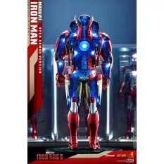 Hot Toys DS004D51 Iron Man 3 Collectible Diorama 1/6 Iron Man Mark VII (Open Armor Version) 32cm *Diecast*