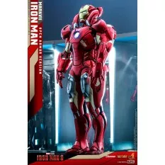 Hot Toys DS004D51 Iron Man 3 Collectible Diorama 1/6 Iron Man Mark VII (Open Armor Version) 32cm *Diecast*