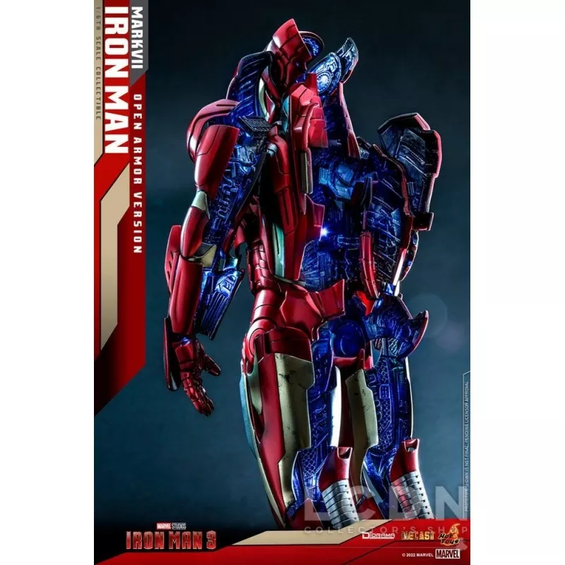 Hot Toys DS004D51 Iron Man 3 Collectible Diorama 1/6 Iron Man Mark VII (Open Armor Version) 32cm *Diecast*