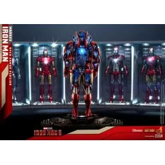 Hot Toys DS004D51 Iron Man 3 Collectible Diorama 1/6 Iron Man Mark VII (Open Armor Version) 32cm *Diecast*