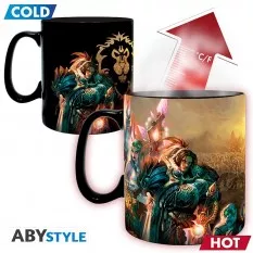 World of Warcraft Mug Thermo-Réactif Azeroth 460ml