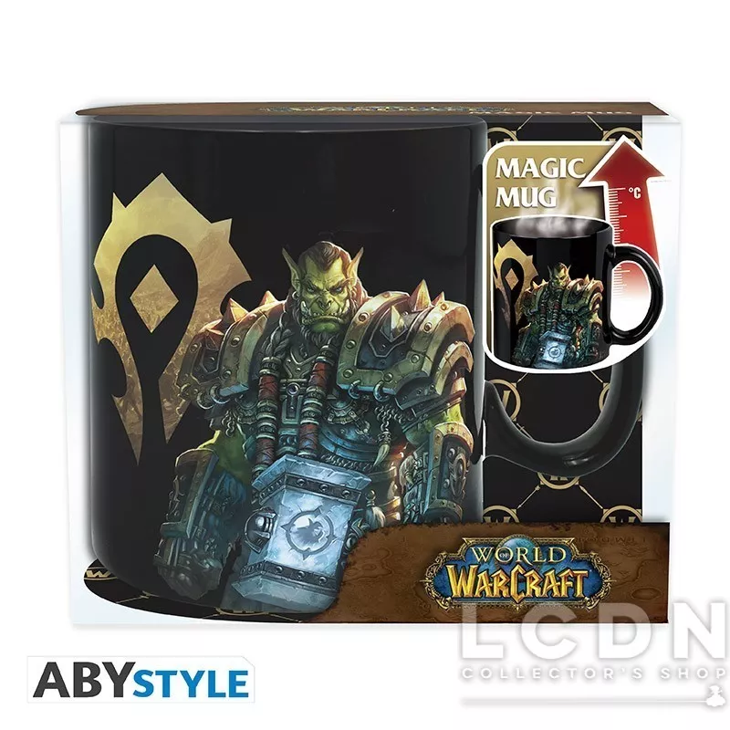 World of Warcraft Mug Thermo-Réactif Azeroth 460ml