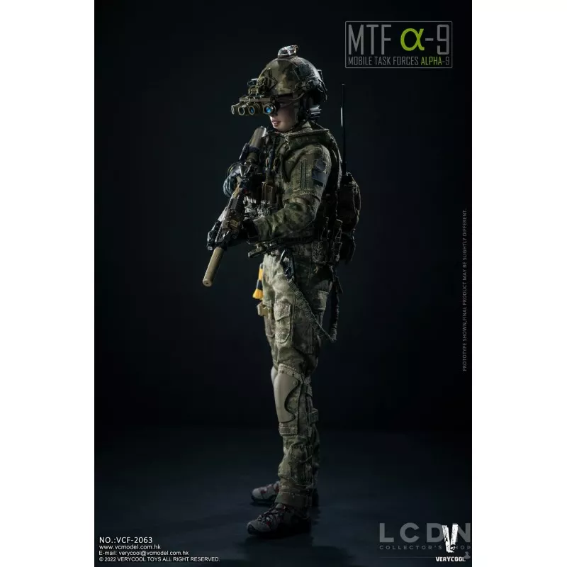 Mobile Task Forces Alpha-9 MTF Alpha-9 Collectible Action Figurine 1/6 VERYCOOL VCF-2063