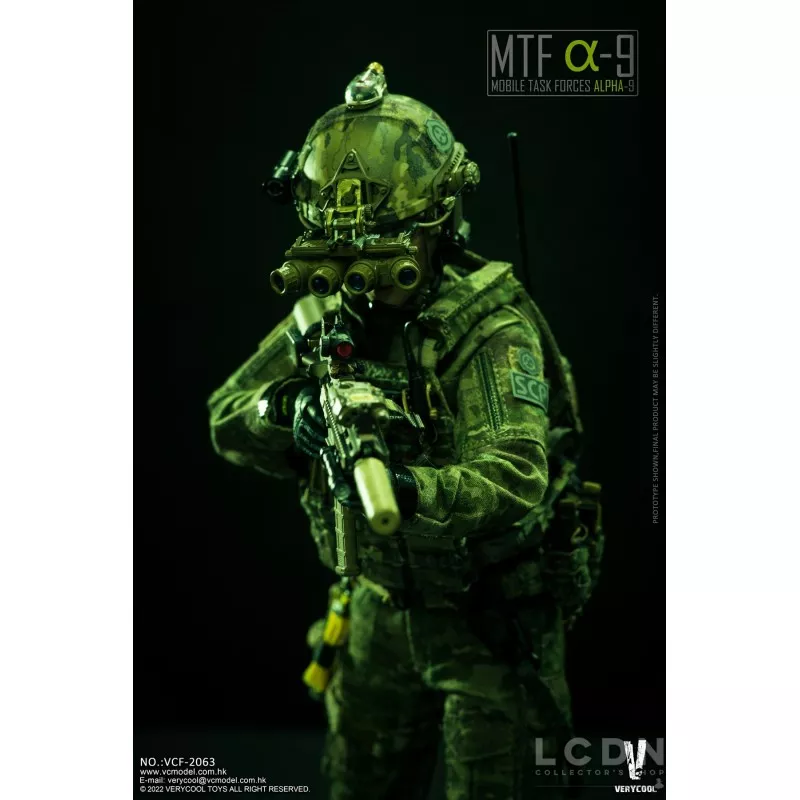 Mobile Task Forces Alpha-9 MTF Alpha-9 Collectible Action Figurine 1/6 VERYCOOL VCF-2063
