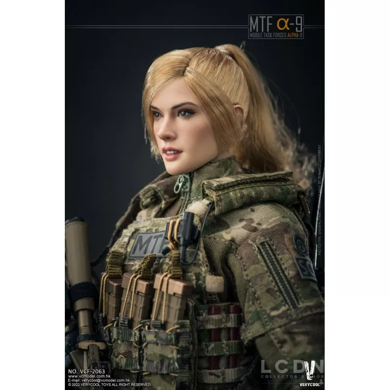 Mobile Task Forces Alpha-9 MTF Alpha-9 Collectible Action Figurine 1/6 VERYCOOL VCF-2063