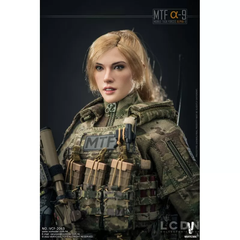 Mobile Task Forces Alpha-9 MTF Alpha-9 Collectible Action Figurine 1/6 VERYCOOL VCF-2063