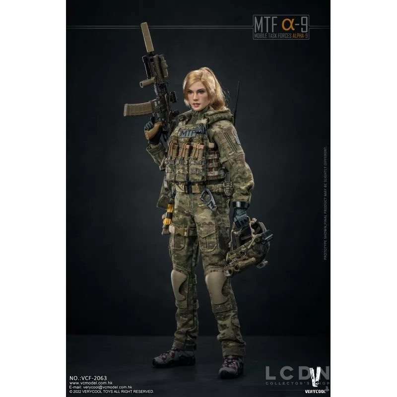 Mobile Task Forces Alpha-9 MTF Alpha-9 Collectible Action Figurine 1/6 VERYCOOL VCF-2063
