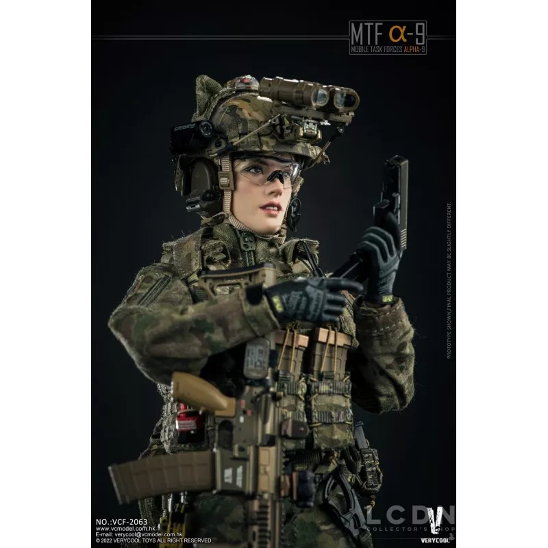Mobile Task Forces Alpha-9 MTF Alpha-9 Collectible Action Figurine 1/6 VERYCOOL VCF-2063