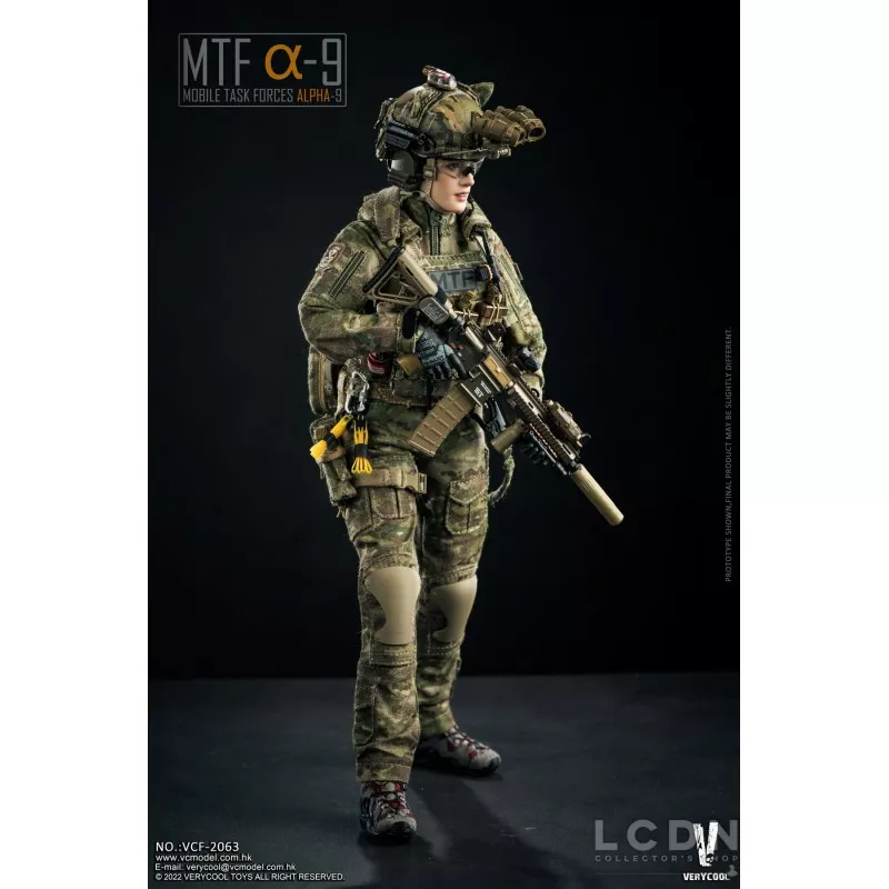 Mobile Task Forces Alpha-9 MTF Alpha-9 Collectible Action Figurine 1/6 VERYCOOL VCF-2063