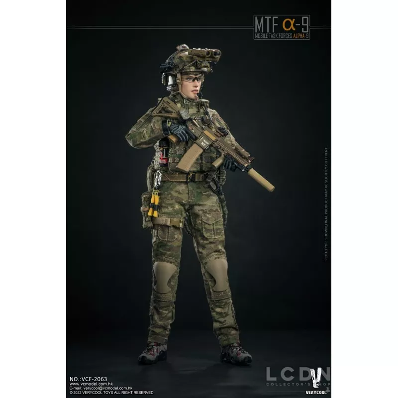 Mobile Task Forces Alpha-9 MTF Alpha-9 Collectible Action Figurine 1/6 VERYCOOL VCF-2063