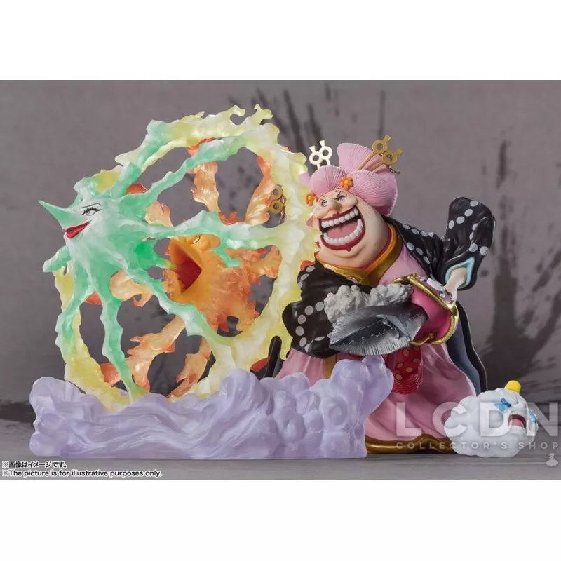 One Piece Statue Figuarts Zero Charlotte Lilin (Big Mom) -Oiran Olin Battle of Monsters on Onigashima- 31cm