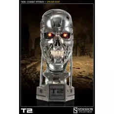 Terminator Buste 1/1 T-800 Combat Veteran Endoskeleton 33cm (Modèle exposé)