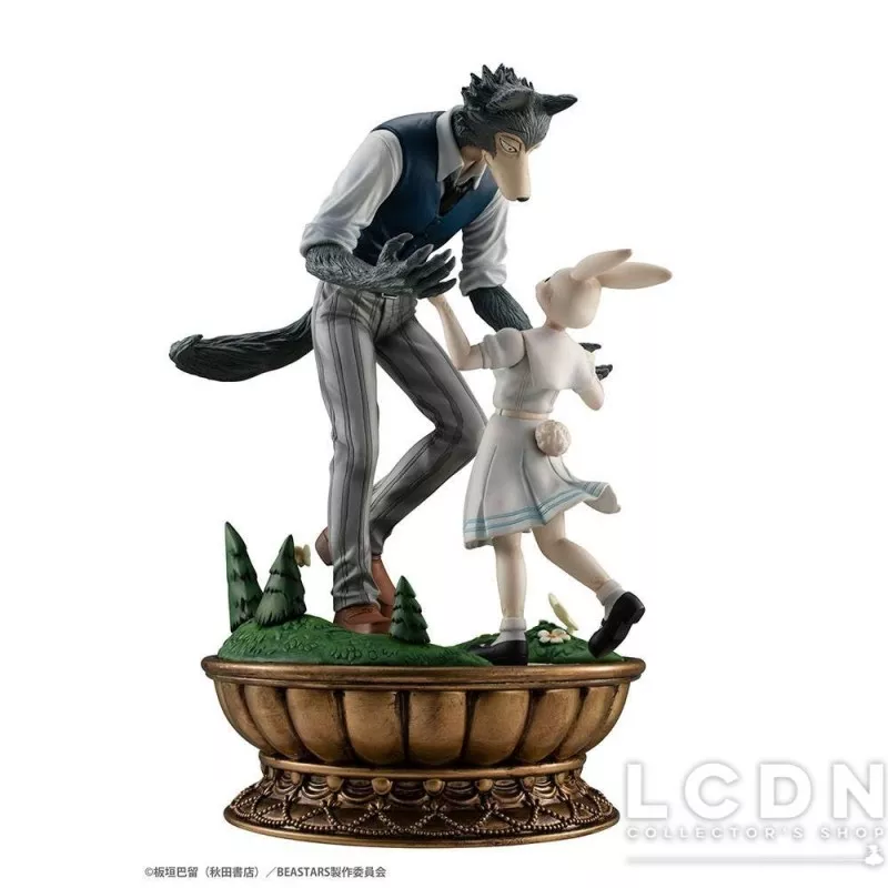 Beastars Statue Legoshi &amp; Haru Shall We Dance 23cm