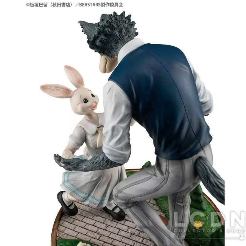 Beastars Statue Legoshi &amp; Haru Shall We Dance 23cm