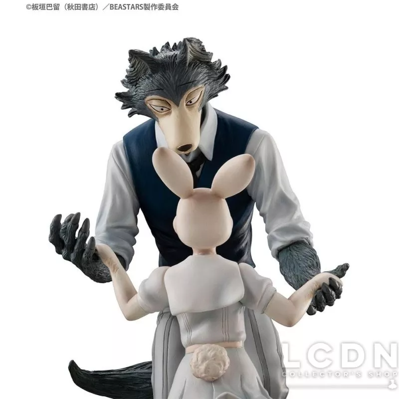 Beastars Statue Legoshi &amp; Haru Shall We Dance 23cm