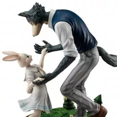 Beastars Statue Legoshi & Haru Shall We Dance 23cm