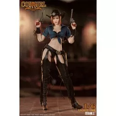 Western Cowboy Bounty Hunter Cowgirl Collectible Action Figure 1/6 LONGSHANJINSHU LS2022-08B