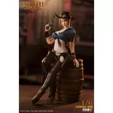 Western Cowboy Bounty Hunter Cowgirl Collectible Action Figure 1/6 LONGSHANJINSHU LS2022-08B