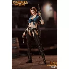 Western Cowboy Bounty Hunter Cowgirl Collectible Action Figure 1/6 LONGSHANJINSHU LS2022-08B