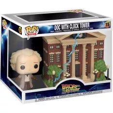 Back to the Future POP! Town Doc with the Clock Tower Vinyl Figure 15cm n°15