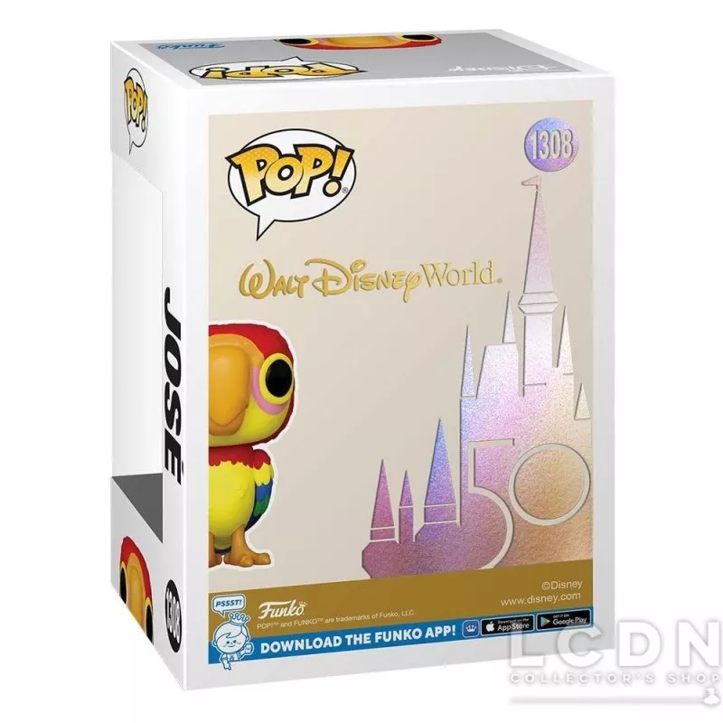 Walt Disney Word POP! Disney José 50th Anniversary Vinyl Figure 10cm N°1308