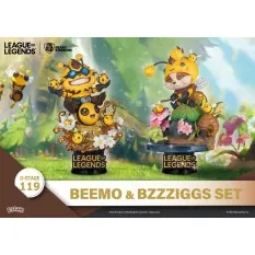 League of Legends Diorama D-Stage Beemo & BZZZiggs 15cm