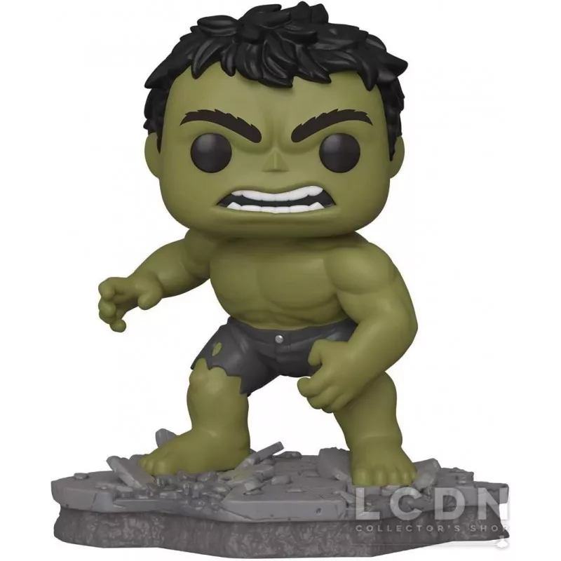 Avengers POP! Marvel Assemble Series Hulk Deluxe Vinyle Figurine 10cm N°585
