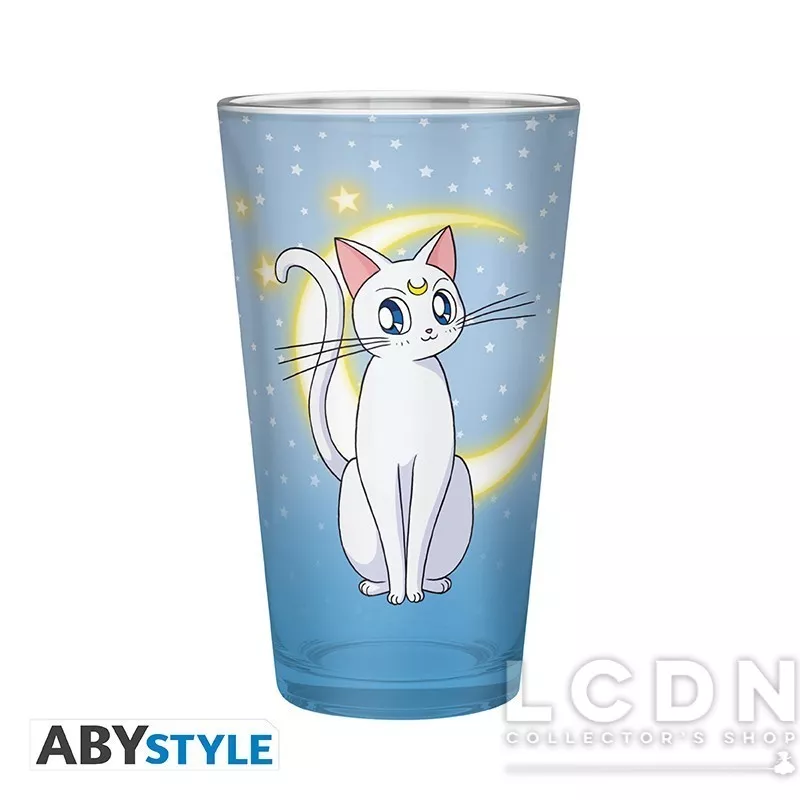 Sailor Moon Glass XXL Luna &amp; Artemis 400ml