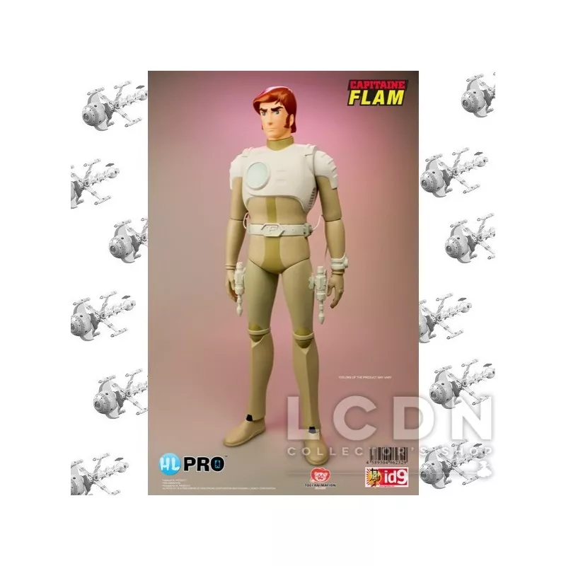 Capitaine Flam A Legion of Heroes Action Figurine Curtis Newton