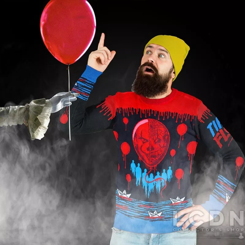 Pennywise christmas jumper best sale